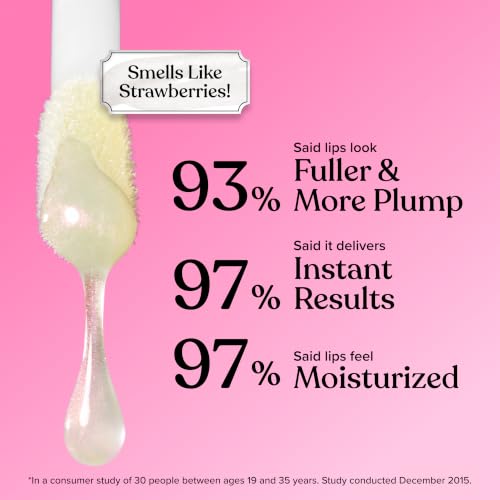 Too Faced Lip Injection Extreme Lip Plumper Gloss | Hydrating, Glossy, & Helps Volume Appear Fuller Over Time, Travel Size, 0.10 Fl Oz, Original