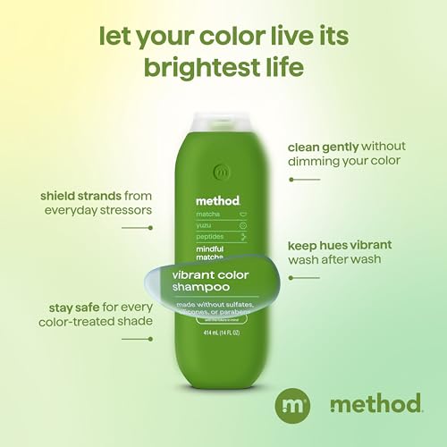 method Color Protect Shampoo, Mindful Matcha, 14 fl oz