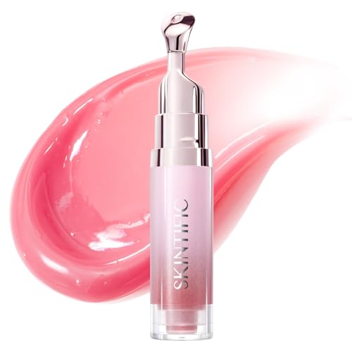 SKINTIFIC Brightening Lip Serum, Hydrating & Plumping (01 Baby Pink)