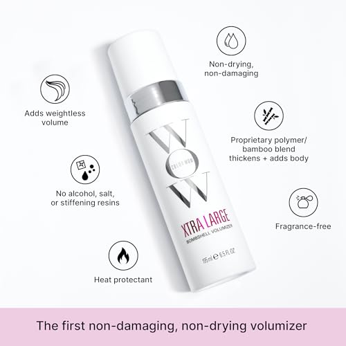 COLOR WOW Xtra Large Volumizer – Alcohol-Free Foam for Weightless Volume