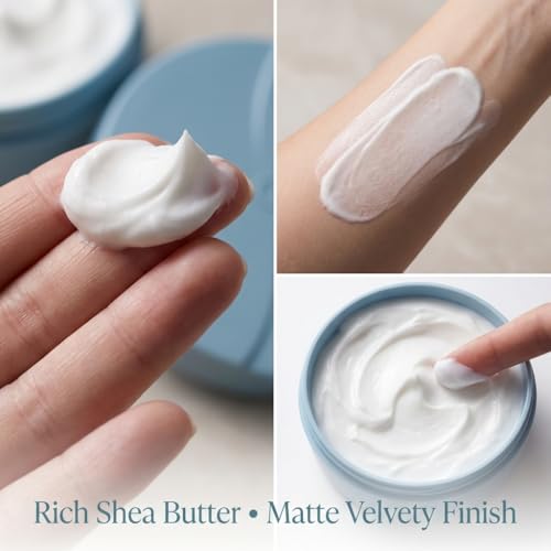 SEACRET Minerals Dead Sea Body Butter, Ocean Mist - Ultra-Rich Shea Butter & Coconut Oil Body Moisturizing Cream for Dry Skin, Fast Absorbing, Non-Greasy with Aloe Vera & Vitamin E, 8.5 Fl Oz / 250 ml