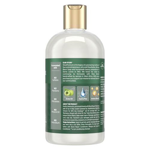 Shea Moisture Bond Repair Shampoo with Amla Oil 13oz
