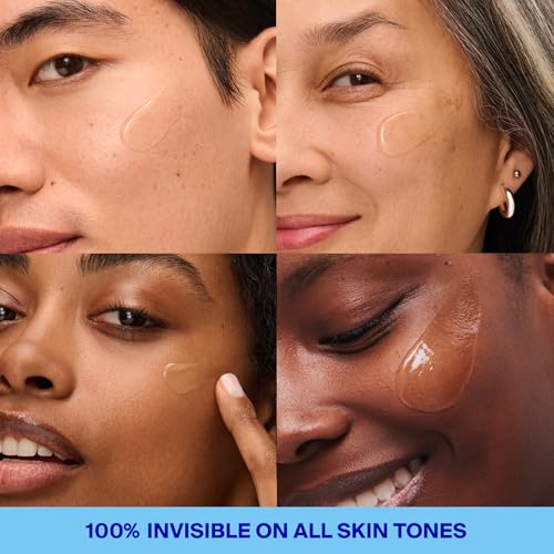 Supergoop! Unseen Sunscreen - SPF 50 - Clear & Invisible Face Sunscreen + Broad Spectrum + Makeup-Gripping Primer - Weightless, Scentless, Oil Free - For All Skin Types & Tones - 1.7 fl oz