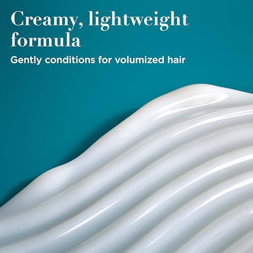 OGX Thick & Full + Biotin & Collagen Volumizing Conditioner, Nutrient-Infused Conditioner + Vitamin B7 Biotin Gives Hair Volume & Body for 72+ Hours, Sulfate-Free Surfactants, 25.4 fl. oz
