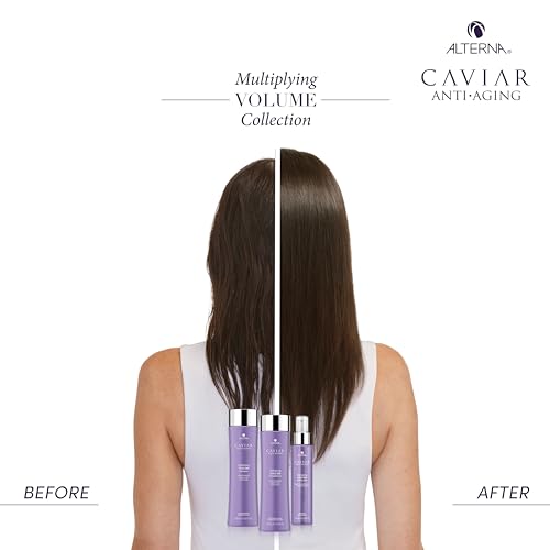 Alterna Haircare CAVIAR Anti-Aging Multiplying Volume Styling Mist, 5 Fl Oz | For Fine, Thin Hair | Light Hold | Create Instant Volume and Thickness | Sulfate Free