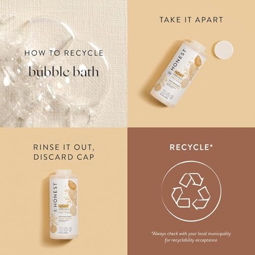 The Honest Company Bubble Bath, Tear-Free, Citrus Vanilla Refresh, 12 fl oz