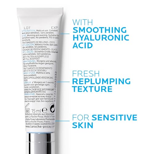 La Roche-Posay Redermic C Vitamin C Eye Cream with Hyaluronic Acid, 0.5oz