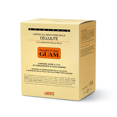 Guam Anti-Cellulite Hot Seaweed Mud – Original Formula for Thigh & Leg Sculpting – Skin Tightening Treatment (1000g)