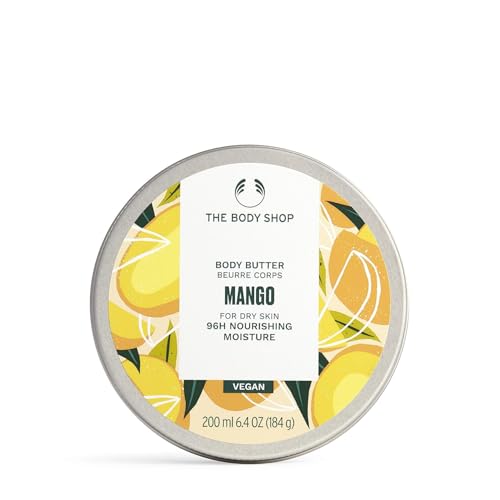 The Body Shop Mango Body Butter | 96Hr Moisture, For Dry Skin, 6.4 Oz