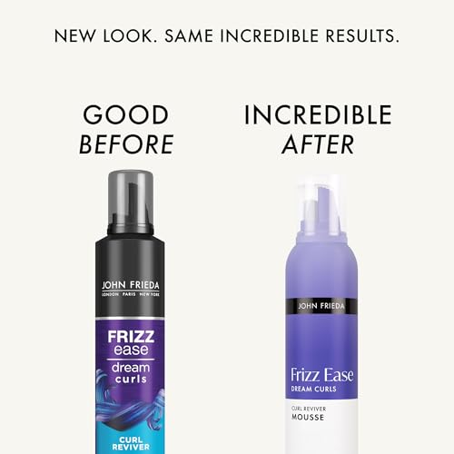 John Frieda Frizz Ease Dream Curls Curl Reviver Mousse, 7.2 fl oz