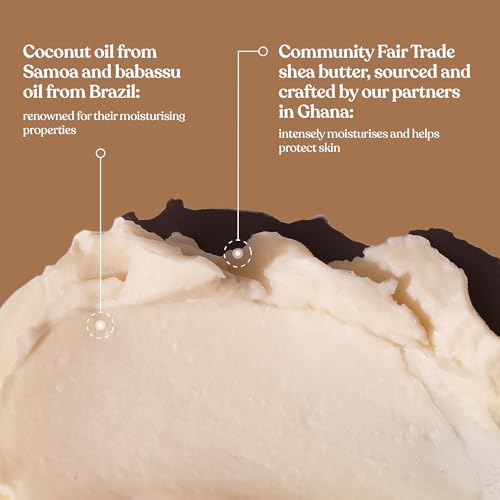 The Body Shop Coconut Body Butter – Nourishing & Moisturizing Skincare for Very Dry Skin – Vegan – 13.5 oz