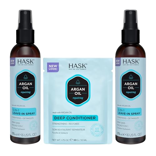 HASK Repair Argan Oil Leave-In Duo + Deep Conditioner