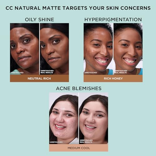 IT Cosmetics CC+ Cream Natural Matte Foundation SPF 40 - Fair (W)
