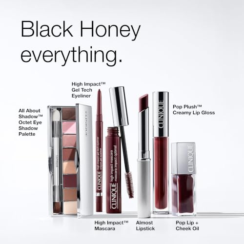 Clinique High Impact Gel Tech Eyeliner Pencil | Waterproof, Smudge Resistant + Safe For Sensitive Eyes, Black Honey