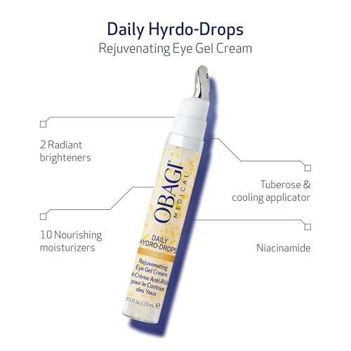 Obagi Daily Hydro-Drops Rejuvenating Eye Gel Cream – 0.5 oz