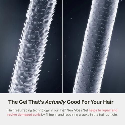 Love Ur Curls Curly Hair Gel - Medium Hold Irish Sea Moss Curl Gel