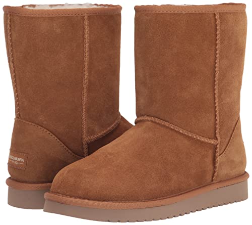 Koolaburra by UGG womens Koola Short Fashion Boot, Chestnut, 8 US