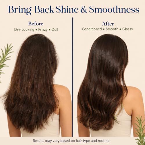 Rosemary Hair Oil 6 Fl Oz - Scalp Blend with Biotin, Batana & Castor Oil