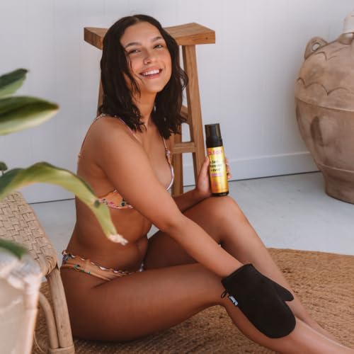 b.tan Ultra Long Lasting Self Tanner Mousse | Forever & Ever - Lasts Up to 11 Days, Fast, 1 Hour Express Sunless Tanning Foam, No Fake Tan Smell, Dark Bronze Glow, Vegan, Cruelty Free, 6.7 Fl Oz