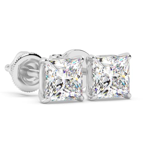 Houston Diamond District 1.51 Carat Lab Grown Diamond Stud Earrings