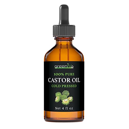 GreenIVe 100% Pure Castor Oil, 4 Fl oz