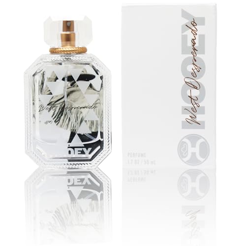 HOOEY West Desperado Women's Perfume - Long-Lasting Citrus Perfume for Women with Notes of Jasmine, Saffron, Cedarwood, Amber & More - Fresh Designer Fragrance, Eau de Parfum Feminine Spray (50 ml)