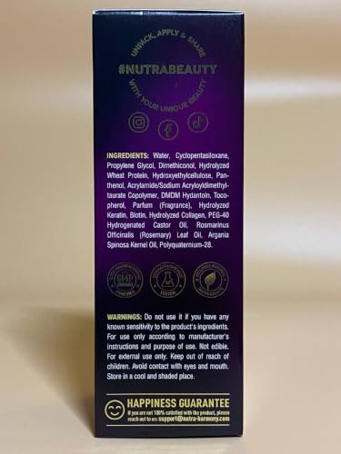 Hydrating Hair Serum for Dry & Frizzy Hair – Leave-In Split End Repair 5 oz