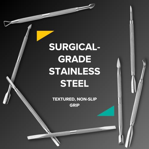 Rui Smiths Cuticle Pusher Style 106 - Dual Ended Stainless Steel Tool