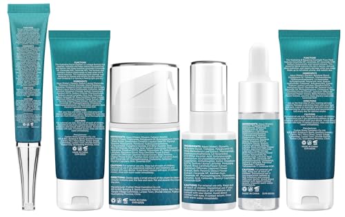 Skin Care Set for Teens Womens,Anti-Aging Deeply Hydrates Repairs Skincare Gift Set for All Skin,Facial Skin Care Products Routine Kit Christmas Beauty Gift Set for Women Stocking Stuffers
