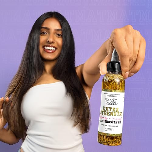 The Mane Attraction Extra-Strength Herbal Hair Growth Oil, 4 Fl Oz