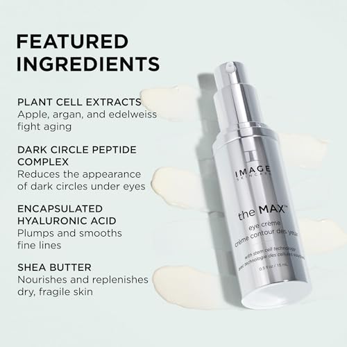 IMAGE Skincare the MAX Eye Crème, Under Eye Cream, 0.5 oz