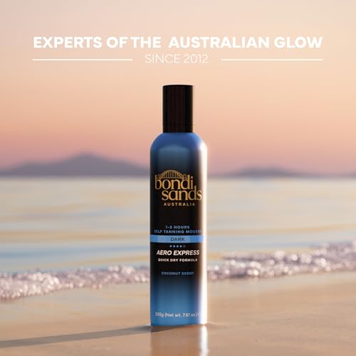 Bondi Sands Aero 1-Hour Express Self Tanning Foam, Dark, 7.61 Fl Oz
