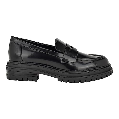 Calvin Klein Women's Grant Loafer, Black 001, 8.5