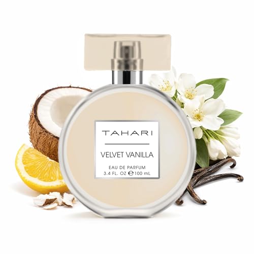 TAHARI Women’s Velvet Vanilla Eau de Parfum Fruity & Floral Perfume 100 ml