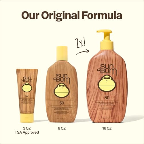 Sun Bum Original SPF 50 Sunscreen Body Lotion - Travel Size, 3 oz