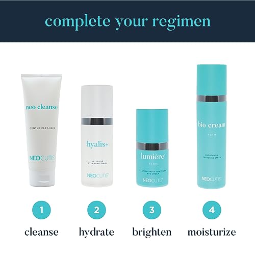 NEOCUTIS Lumiere Firm - Illuminating and Tightening, Anti-Aging Eye Cream - Brighten, Hydrate, and Soothe - for Dark Circles, Puffiness, and Wrinkle Prevention - Travel-Friendly - 15 ml / 0.5 fl oz