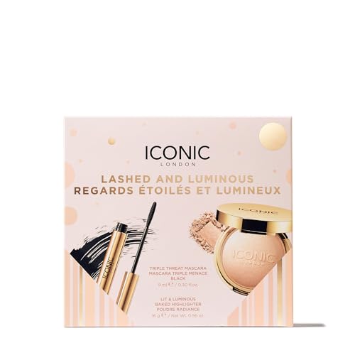 ICONIC LONDON Makeup Set for Natural Glow | Lashed and Luminous