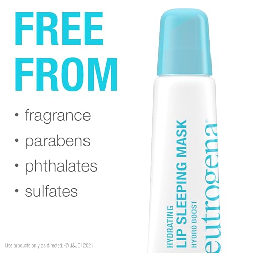 Neutrogena Hydro Boost Hydrating Lip Sleeping Mask, Clear, 0.35 oz