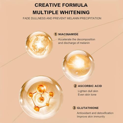 R RadiantRise Vitamin C Skin Care Set For Women , 5-In-1 Moisturizing Hyaluronic Acid Skin Care Routine with Facial Cleanser, Serum, Face Cream, Eye Cream, Toner