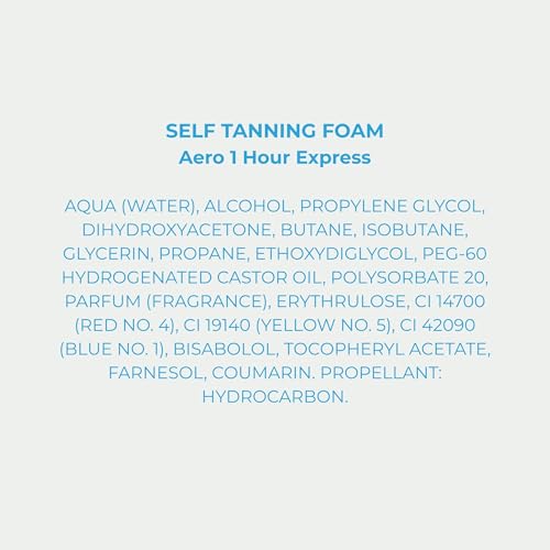 Bondi Sands Aero 1-Hour Express Self Tanning Foam, Dark, 7.61 Fl Oz