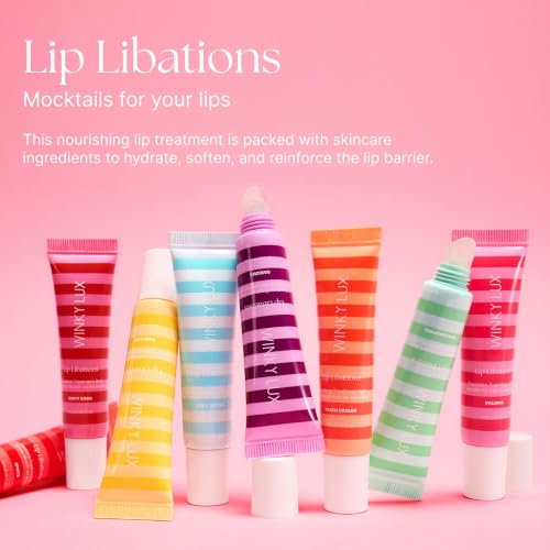 WINKY LUX Lip Libations - Deeply Nourishing Lip Balm Treatment, Sangria