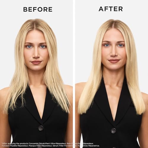 Kerastase Premiere Sulfate-Free Hair Repair Shampoo - For All Damaged Hair Types, Strengthens & Smoothes, With Citric Acid, Removes Buildup & Decalcifies, 8.5 Fl Oz