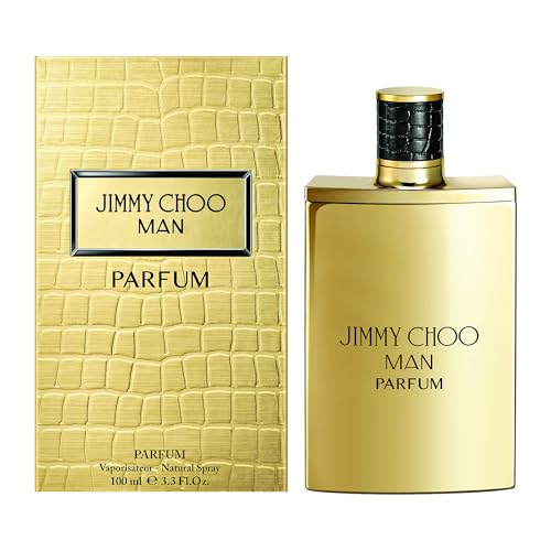 JIMMY CHOO - Man Parfum - Men's Fragrance - Fougere Ambery - With notes of Bergamot, Lavender & Ambery Wood - 3.3 fl. oz.