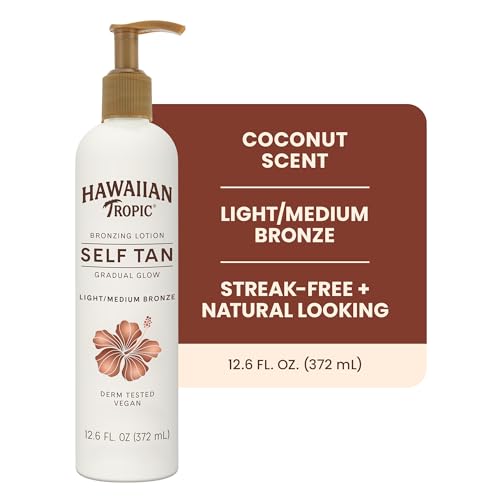 Hawaiian Tropic Gradual Self Tanner Lotion, 12.6 Fl Oz