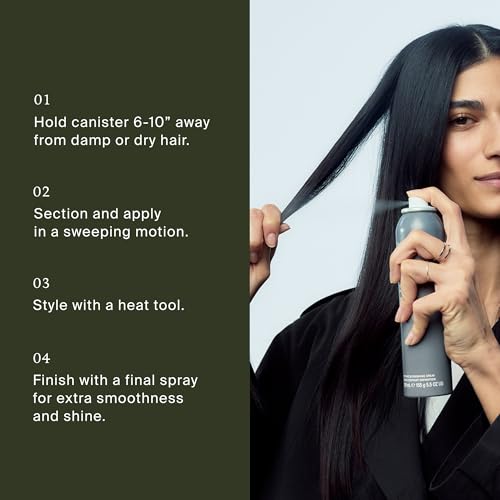 Living Proof Perfect Hair Day Heat Styling Spray – Smoothness for 48 Hours, Heat Protection up to 450°F, Ultra-Fine Mist for Damp or Dry Hair, 5.5 oz