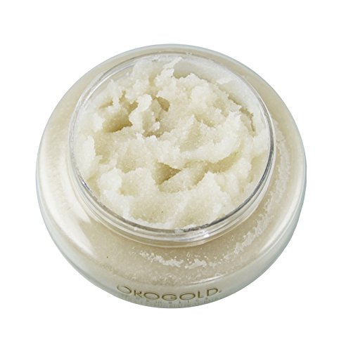 OROGOLD White Gold 24K Classic Body Scrub - with Sea Salt - 9.7 Oz