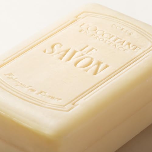L'OCCITANE Shea Butter Extra-Gentle Hand & Body Soap Bar, 8.8 Oz Verbena