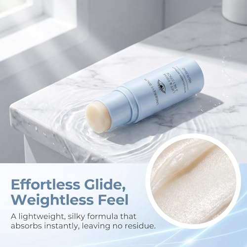 Korean Under Eye Balm, Hydrating Eye Balm Stick, Collagen-Infused Multi Balm, Firming and Smoothing Eye Care Stick, Lightweight 3-in-1 Formula for Fine Lines and Dark Circles, 0.35 OZ (1)