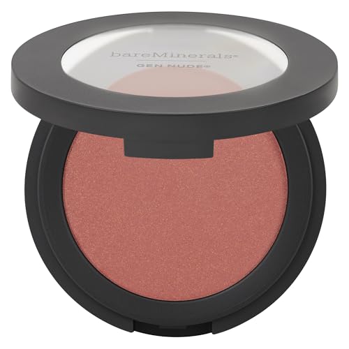 bareMinerals Gen Nude Powder Blush, On The Mauve, 0.21 oz