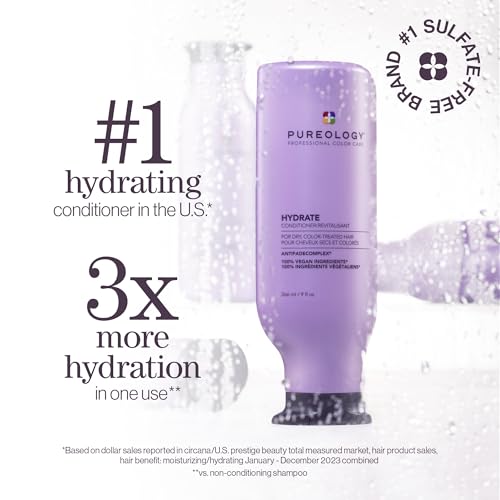 Pureology Hydrate Moisturizing Shampoo & Conditioner Set, 9 fl oz